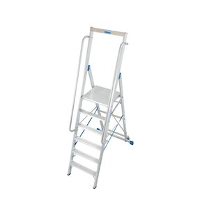 Krause STABILO Stufen-StehLeiter mit großer Standplattform