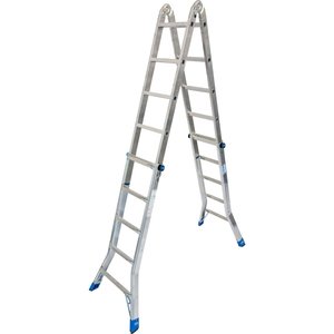 Krause STABILO Sprossen-Gelenk-TeleskopLeiter