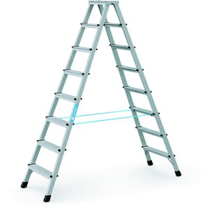 ZARGES XLstep B - LM-Stufen-Stehleiter 2x8 Stufen