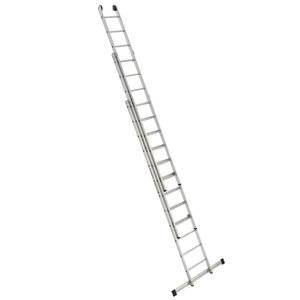 Euroline Alu-Schiebeleiter 3-teilig Nr. 303