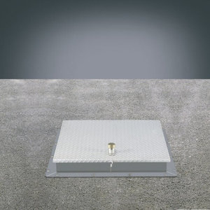 Hailo Professional Schachtabdeckung HS9 aus Aluminium mit Schwenkverschluss
