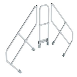 Günzburger Steigtechnik Zweiter Handlauf für Überstieg 45°