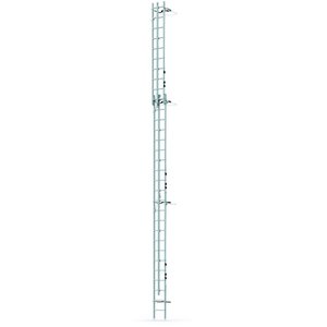 ZARGES Mast-Steigleiter 8,80 m 3-tlg