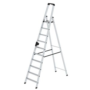 Günzburger Steigtechnik Stufen-Stehleiter einseitig begehbar