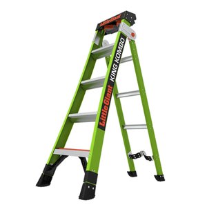 Little Giant KING KOMBO INDUSTRIAL 5' FIBERGLASS W/GROUND CUE EN