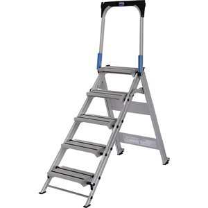 Krause STABILO klappbare Sicherheitstreppe mit Bügel