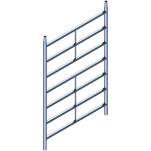ZARGES Aufsteckrahmen für 1,35 m Breite