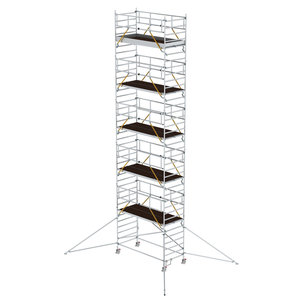 Günzburger Steigtechnik Rollgerüst SG 1,35 x 3,0 m mit Ausleger & Doppel-Plattform