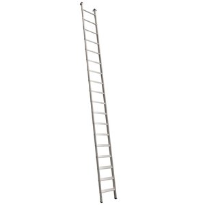 Euroline Alu-Stufenanlegeleiter /Anlegetreppe mit Vario Einhängehaken Nr. 30176