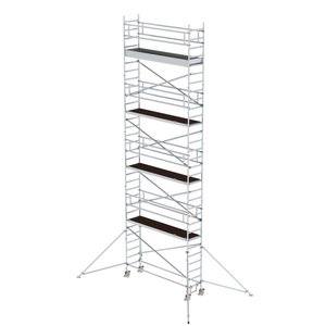 Günzburger Steigtechnik Rollgerüst 0,75 x 3,0 m mit Ausleger