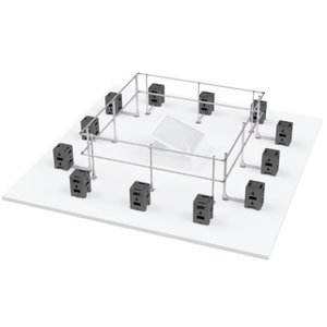 Hymer HYGHTS Geländersystem, Lichtkuppelumwehrung ohne Durchgangssperre