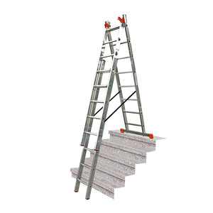 Krause MONTO Sprossen-VielzweckLeiter Tribilo