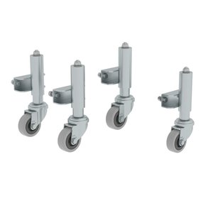 Günzburger Steigtechnik Feder-Bremsrollen