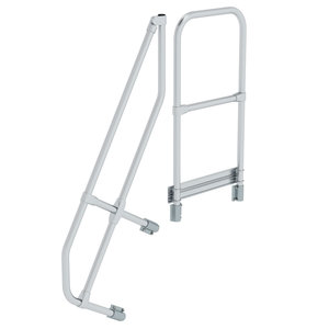 Günzburger Steigtechnik Zweiter Handlauf für Treppe mit Plattform 60°