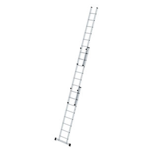 Günzburger Steigtechnik Sprossen-Schiebeleiter 3-teilig mit Standard-Traverse