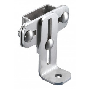 Hailo Professional Bodenbefestigung verstellbar für Holm 40x20 mm