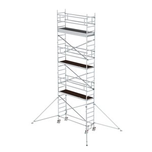 Günzburger Steigtechnik Rollgerüst 0,75 x 2,45 m mit Ausleger