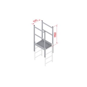 Hymer Ausstieg mit Übergang 1200 mm