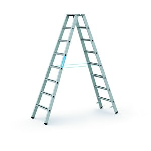 ZARGES Saferstep B - LM-Stufen-Stehleiter 2x8 Stufen