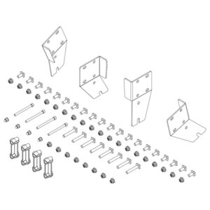 Günzburger Steigtechnik Montagesatz für Podesttreppe