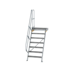 Günzburger Steigtechnik Treppe mit Plattform 60° Stufenbreite 800 mm