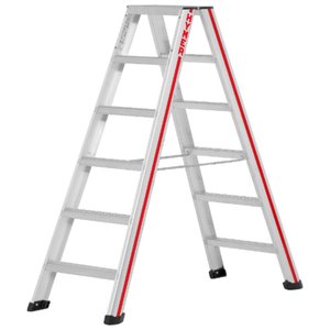 Hymer Stufenstehleiter, beidseitig begehbar