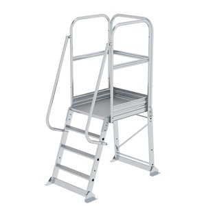 Günzburger Steigtechnik Plattformleiter stationär