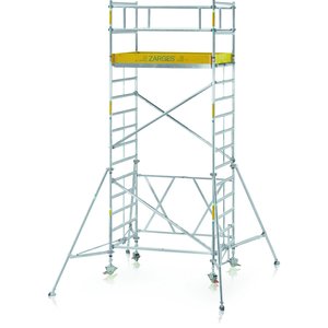 ZARGES Compactmaster 2T - LM-Klappgerüst, ausbaubar Arbeitshöhe 13,25 m