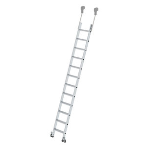 Günzburger Steigtechnik Stufen-Regalleiter fahrbar