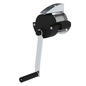 Günzburger Steigtechnik Seilwinde, Zwangsführung Bremse