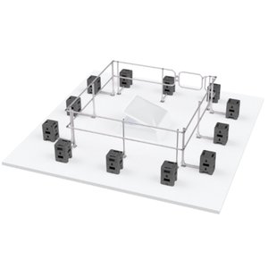 Hymer HYGHTS Geländersystem, Lichtkuppelumwehrung inkl. Durchgangssperre