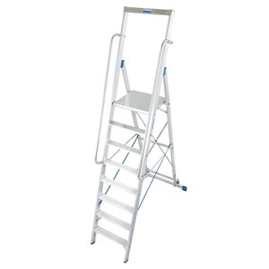 Krause STABILO Stufen-StehLeiter mit großer Standplattform