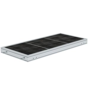 Günzburger Steigtechnik Plattform Stahl Gitterrost