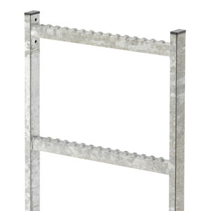 Hailo Professional Schachtleiter LW 400, Stahl feuerverzinkt 1.0037