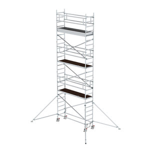 Günzburger Steigtechnik Rollgerüst 0,75 x 2,45 m mit Ausleger