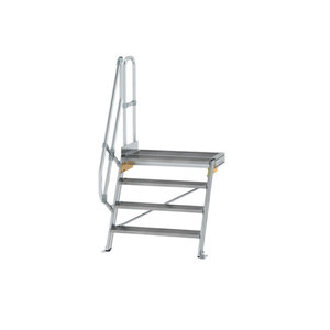 Günzburger Steigtechnik Treppe mit Plattform 60° Stufenbreite 1000 mm
