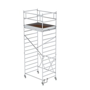 Günzburger Steigtechnik Klappgerüst 1,35 x 1,80 m Plattformhöhe 3,80 m
