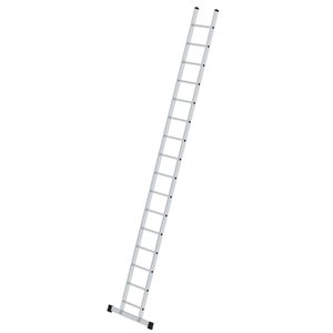 Günzburger Steigtechnik Sprossen-Anlegeleiter mit Standard-Traverse