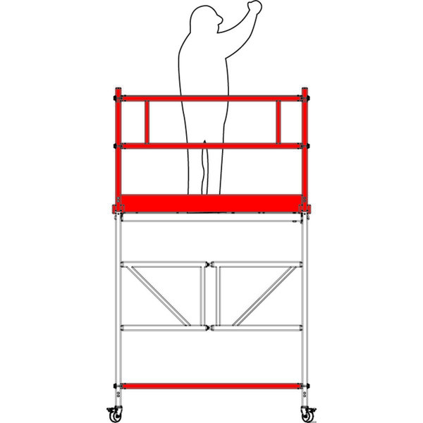 Altrex Klapp-/Fahrgerüst RS TOWER 34 Modul B