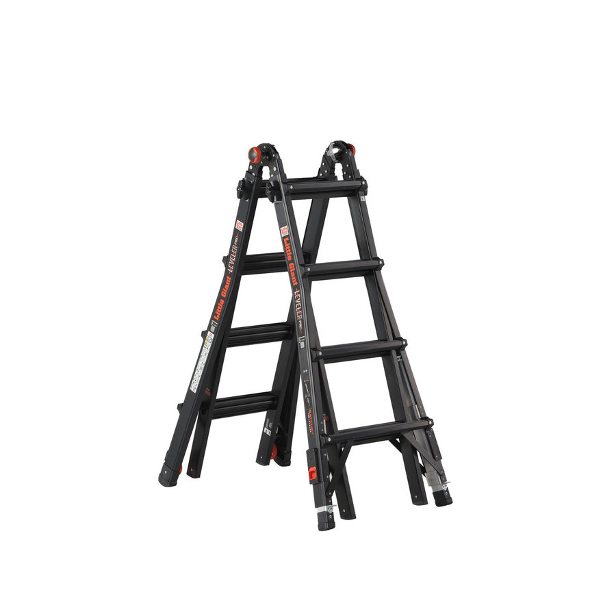 Altrex Vielzweckleiter Black Pro Leveler 4x4