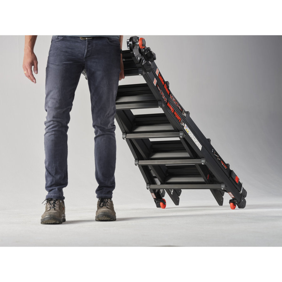 Altrex Vielzweckleiter Black Pro Leveler 4x4