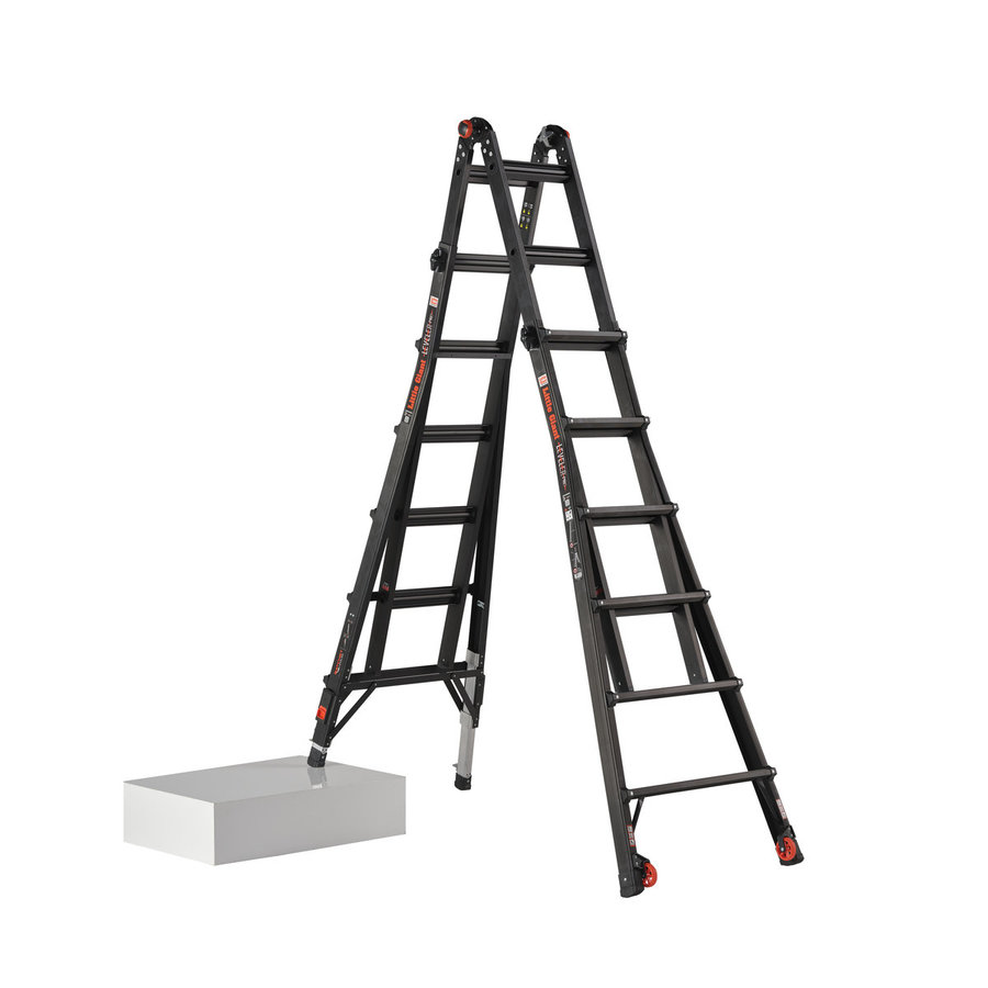 Altrex Vielzweckleiter Black Pro Leveler 4x6