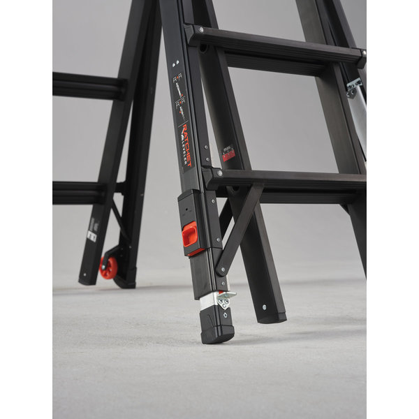 Altrex Vielzweckleiter Black Pro Leveler 4x6