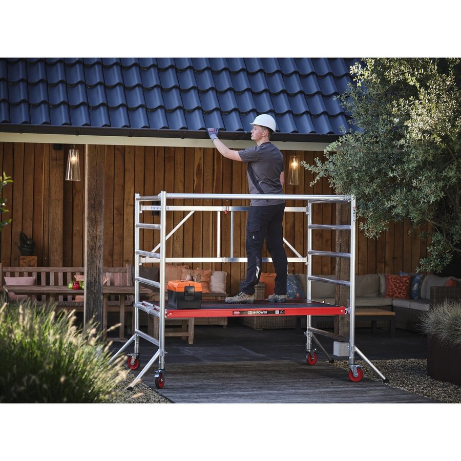 Altrex RS 45-POWER - Aluminium Klappgerüst breit - 1.35 x 1.85 m Arbeitshöhe bis 2,75 m