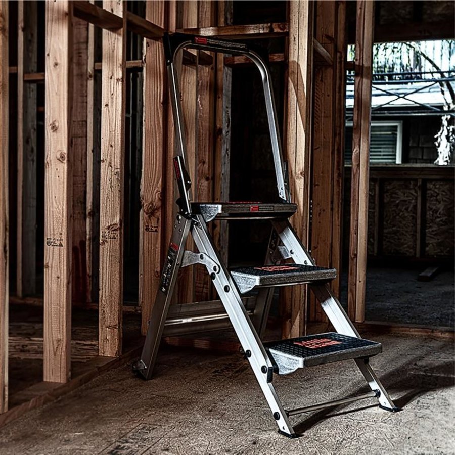 Altrex Safety Step Klapp - Sicherheitstreppen 3-stufig mit Bügel