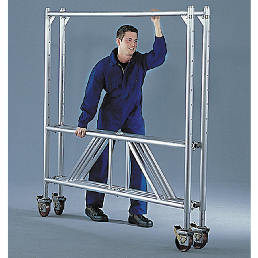 Layher STARO Rollbock fahrbares Gerüst - Grundausstattung Gerüsthöhe 1,89 m bis 2,78 m