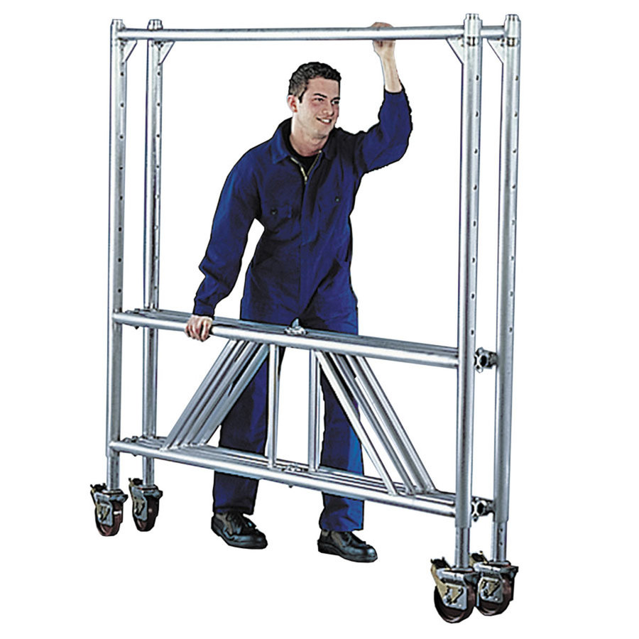 Layher STARO Rollbock fahrbares Gerüst - Komplettausstattung Gerüsthöhe 1,89 m bis 2,78 m