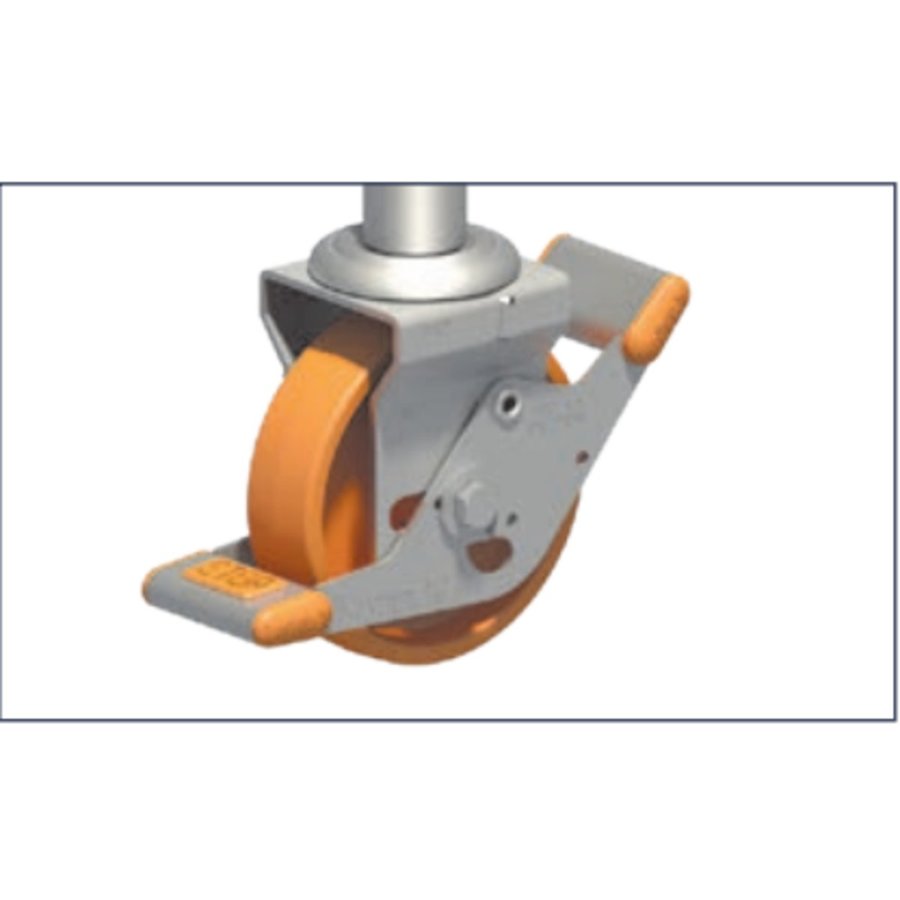 Layher STARO Rollbock fahrbares Gerüst - Komplettausstattung Gerüsthöhe 1,89 m bis 2,78 m