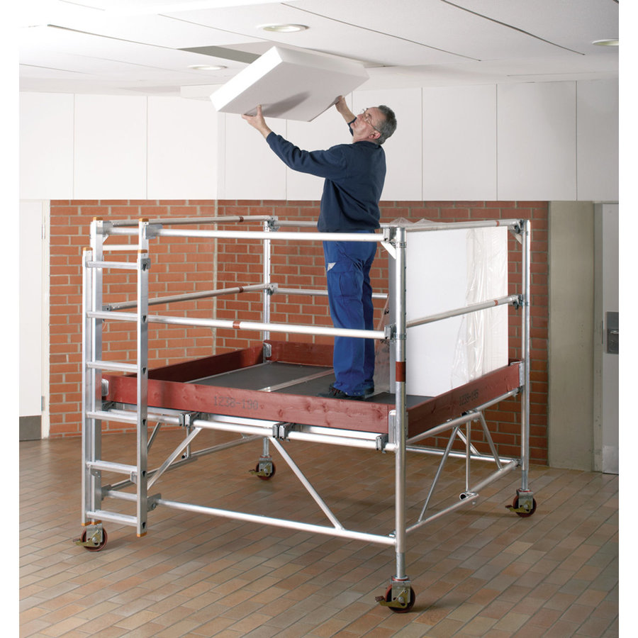 Layher STARO Rollbock fahrbares Gerüst - Grundausstattung Gerüsthöhe 1,89 m bis 2,78 m