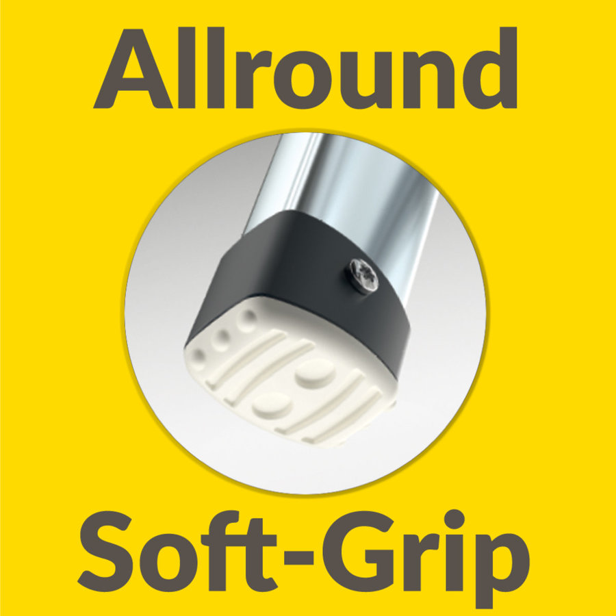 Hailo K100 TopLine 3 Stufen, Klapptritt mit Soft-Grip Sohle